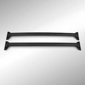 GM Accessories - GM Accessories 12499404 - Removable Roof Rack T-Slot Cross Rails in Black