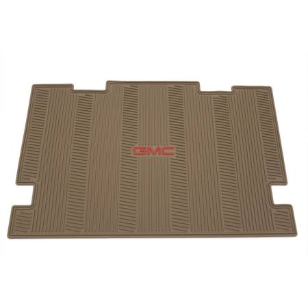 GM Accessories - GM Accessories 19166810 - Cargo Area All Weather Mat in Cashmere with GMC Logo [2014 Yukon XL]