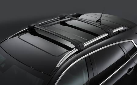 GM Accessories - GM Accessories 19171186 - Removable Roof Rack T-Slot Cross Rails in Black [2014-16 SRX]