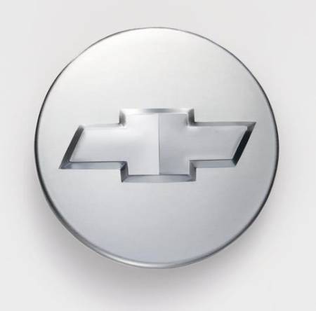 GM Accessories - GM Accessories 19258339 - Center Cap in Brushed Aluminum with Bowtie Logo [2014-15 Camaro]