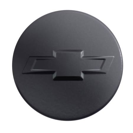 GM Accessories - GM Accessories 19260588 - Button Style Center Cap in Black with Bowtie Logo [2015 Camaro]