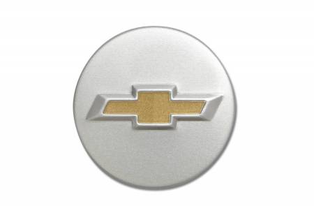 GM Accessories - GM Accessories 19300043 - Center Cap in Brushed Aluminum with Bowtie Logo