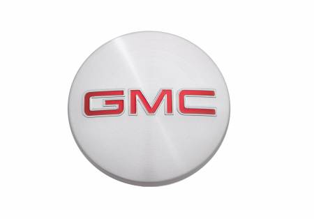 GM Accessories - GM Accessories 19301601 - Center Cap in Brushed Aluminum with GMC Logo