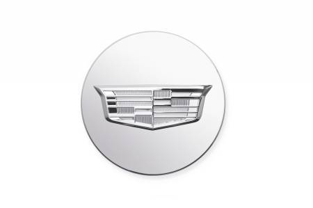 GM Accessories - GM Accessories 19303243 - Center Cap in Chrome with Chrome Cadillac Logo [2015+ Escalade]