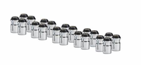 GM Accessories - GM Accessories 19332926 - M12x1.5 Lug Nuts in Stainless Steel