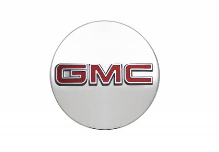 GM Accessories - GM Accessories 19351700 - Center Cap in Brushed Aluminum with GMC Logo [2017+ Acadia]