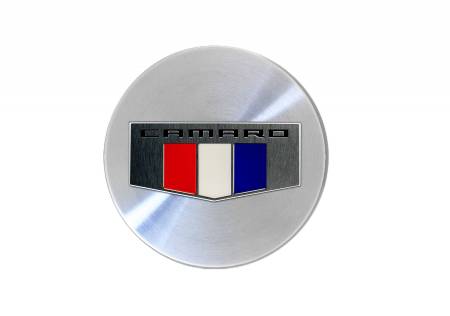 GM Accessories - GM Accessories 19352505 - Center Cap in Brushed Aluminum with Camaro Script [2016+ Camaro]