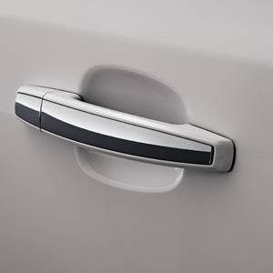 GM Accessories - GM Accessories 20919348 - Front and Rear Door Handles in Silver Ice Metallic with Chrome Strip [2014-16 Cruze]