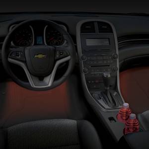 GM Accessories - GM Accessories 22922239 - Cup Holder and Footwell Ambient Lighting Kit [2014-16 Malibu]