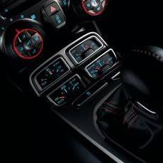GM Accessories - GM Accessories 22959469 - Floor Console Auxiliary Gauge Package [2015 Camaro]