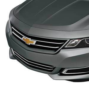 GM Accessories - GM Accessories 22985025 - Grille in Chrome with Ashen Gray Metallic Surround and Bowtie Logo [2014-15 Impala]