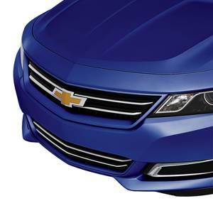 GM Accessories - GM Accessories 22985027 - Grille in Chrome with Luxo Blue Surround and Bowtie Logo [2014-15 Impala]