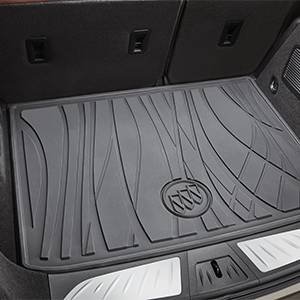 GM Accessories - GM Accessories 22991402 - Premium All Weather Cargo Area Mat in Ebony with Buick Logo [2018-20 Envision]