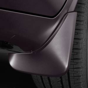 GM Accessories - GM Accessories 23180049 - Front Molded Splash Guards in Midnight Amethyst Metallic [2015-17 Enclave]