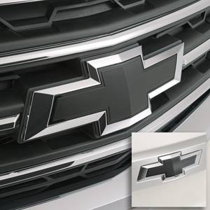 GM Accessories - GM Accessories 23213446 - Bowtie Emblems in Black [2015-17 Traverse]