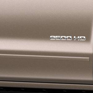 GM Accessories - GM Accessories 23233837 - Regular Cab Smooth Door Moldings in Brownstone Metallic [2015 Silverado & Sierra HD]