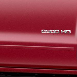 GM Accessories - GM Accessories 23233838 - Regular Cab Smooth Door Moldings in Sonoma Red Metallic [2015 Silverado & Sierra HD]