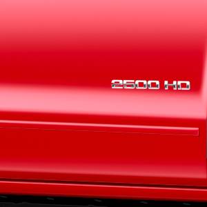 GM Accessories - GM Accessories 23233846 - Double Cab Smooth Door Moldings in Victory Red [2015 Silverado & Sierra HD]