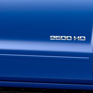 GM Accessories - GM Accessories 23233855 - Crew Cab Smooth Door Moldings in Stone Blue Metallic [2015 Silverado & Sierra HD]