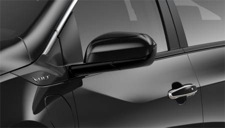 GM Accessories - GM Accessories 23249411 - Outside Rearview Mirror Covers in Mosaic Black Metallic [2016-19 Volt]
