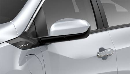 GM Accessories - GM Accessories 23249412 - Outside Rearview Mirror Covers in Silver Ice Metallic [2016-19 Volt]