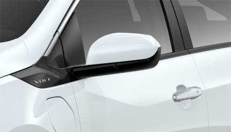 GM Accessories - GM Accessories 23249413 - Outside Rearview Mirror Covers in Summit White [2016-19 Volt]