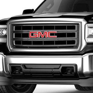 GM Accessories - GM Accessories 23255459 - Grille in Black with Chrome Surround and GMC Logo [2014-15 Sierra 1500]