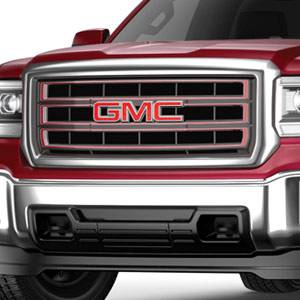 GM Accessories - GM Accessories 23255965 - Grille in Sonoma Jewel with Chrome Surround and GMC Logo [2014-15 Sierra 1500]