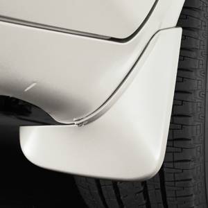 GM Accessories - GM Accessories 23294789 - Front Molded Splash Guards in Summit White [2016-17 Enclave]