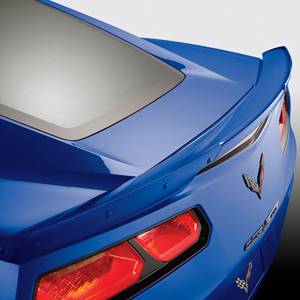 GM Accessories - GM Accessories 23301863 - Z06 Style Spoiler Kit in Blue My Mind [C7 Corvette]