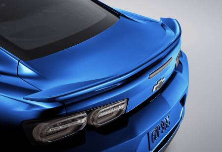 GM Accessories - GM Accessories 23353005 - High Wing Spoiler in Hyper Blue Metallic [2016-18 Camaro]