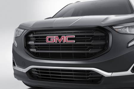 GM Accessories - GM Accessories 23391151 - Grille in Ebony Twilight Metallic with Black Surround and GMC Logo [2021+ Terrain]
