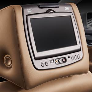 GM Accessories - GM Accessories 23408492 - Rear Seat Entertainment System with DVD Player in Sahara Beige Vinyl