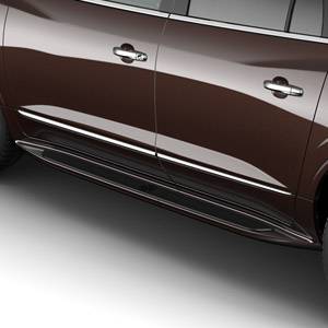 GM Accessories - GM Accessories 23460314 - Molded Assist Steps in Dark Chocolate Metallic [2015-17 Enclave]