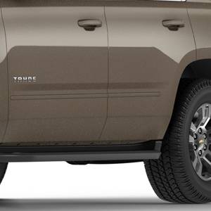 GM Accessories - GM Accessories 23474364 - Front and Rear Smooth Door Moldings in Brownstone Metallic [2015-16 Tahoe & Yukon]