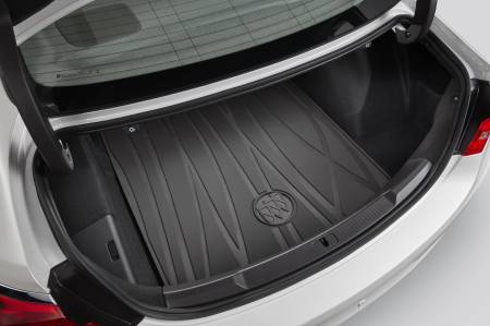 GM Accessories - GM Accessories 26200283 - Premium All Weather Cargo Area Mat in Ebony with Buick Logo [2017-19 LaCrosse]