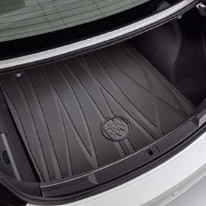 GM Accessories - GM Accessories 26200285 - Premium All Weather Cargo Area Mat in Ebony with Buick Logo [2017-19 LaCrosse]
