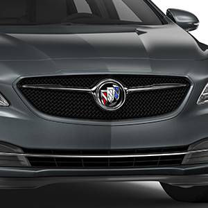 GM Accessories - GM Accessories 26690758 - Grille in Black with Graphite Gray Metallic Surround and Buick Logo [2017 LaCrosse]