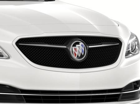 GM Accessories - GM Accessories 26690759 - Grille in Black with White Frost Tricoat Surround [2017-19 LaCrosse]
