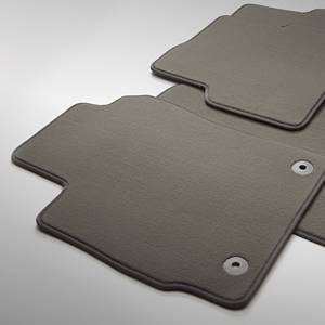 GM Accessories - GM Accessories 42396424 - Front and Rear Carpeted Floor Mats in Titanium [2014-19 Sonic]