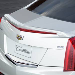 GM Accessories - GM Accessories 84008587 - Flush Mounted Spoiler in Crystal White Tricoat [2016-18 ATS]