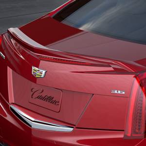 GM Accessories - GM Accessories 84008588 - Flush Mounted Spoiler in Red Obsession Tintcoat [2016-18 ATS]