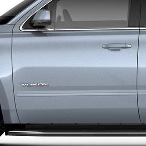 GM Accessories - GM Accessories 84027077 - Front and Rear Smooth Door Moldings in Slate Grey Metallic [2016 Suburban & Yukon XL]