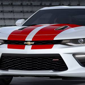 GM Accessories - GM Accessories 84047857 - Rally Stripe Package in Red [2016-18 Camaro]