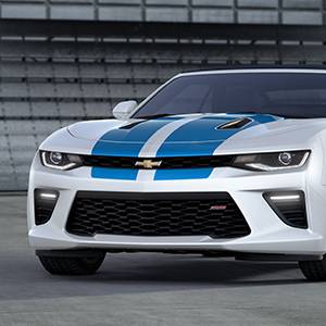 GM Accessories - GM Accessories 84047858 - Rally Stripe Package in Blue [2016-18 Camaro]