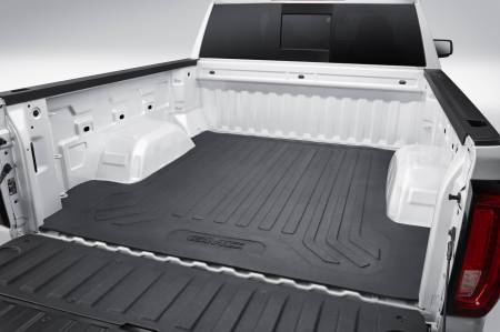 GM Accessories - GM Accessories 84051001 - Bed Mat in Black with GMC Logo for Long Bed Models [2019+ Sierra 1500]