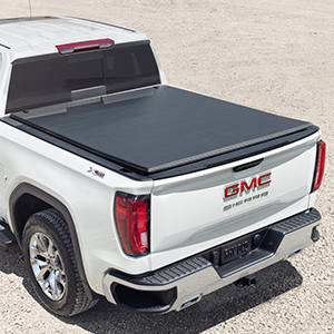 GM Accessories - GM Accessories 87816010 - Long Bed Soft Roll-Up Tonneau Cover with GMC Logo [2019+ Sierra]