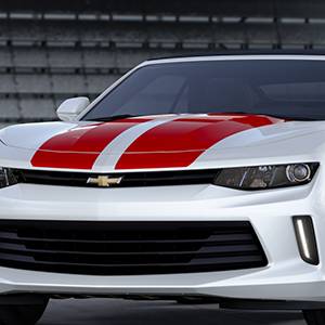 GM Accessories - GM Accessories 84103704 - Rally Stripe Package in Red [2016-18 Camaro]