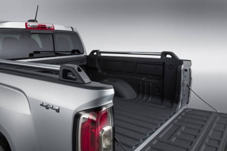 GM Accessories - GM Accessories 84134631 - Truck Bed Side Rail in Chrome with Caps, Seal Kit, and Hardware Kit [2015-18 Canyon]