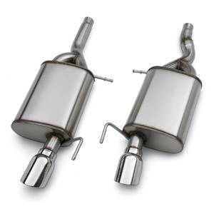 GM Accessories - GM Accessories 84179226 - 2.0L Cat-Back Dual Exit Exhaust Upgrade System with Polished Tips [2016-19 ATS]